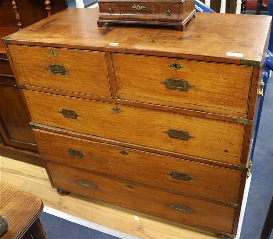 A military campaign chest W.107cm